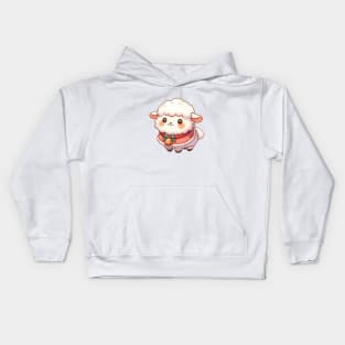 Cute Christmas Sheep Kids Hoodie